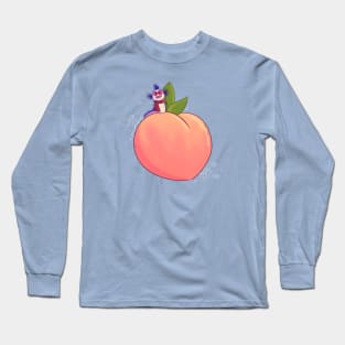 ‘Allo, peach! Long Sleeve T-Shirt